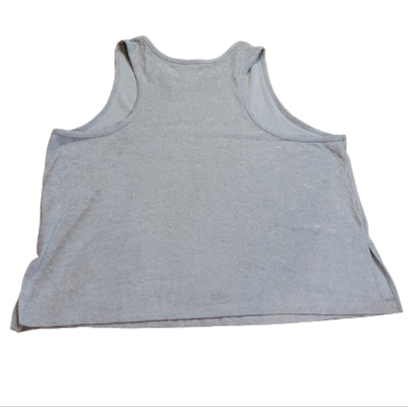 NWOT A NEW DAY Terry Tank Top, Light Green, Size 3X - Picture 4 of 9